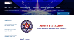 Desktop Screenshot of moryafederation.com